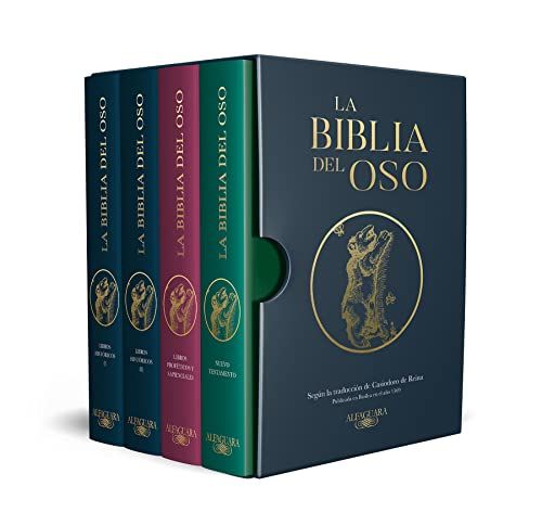 Biblia del Oso (1569) en 4 Tomos con Pasta Flexible