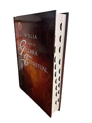 Biblia Para la Guerra Espiritual RVR 1960, | Tapa Dura Con Indice