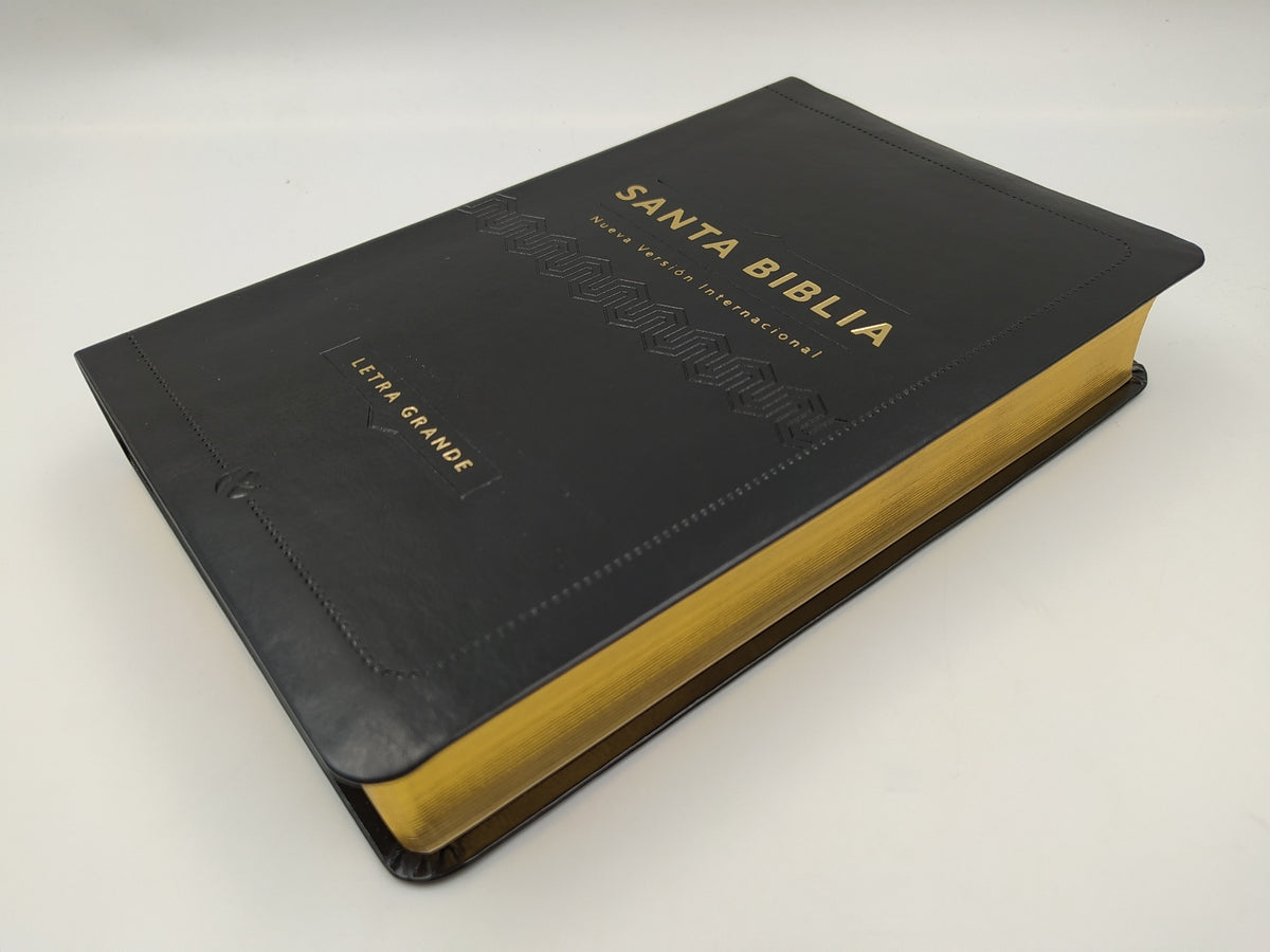 Biblia NVI, Tamaño Manual, Piel Especial, Negra