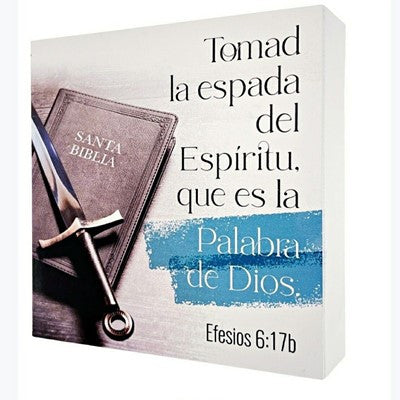 Cuadro de Sobremesa - Tomad la Espada