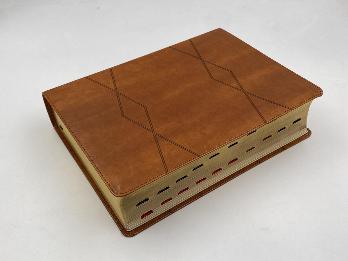 Biblia de estudio Holman RVR60, Simil Piel Cafe con indice