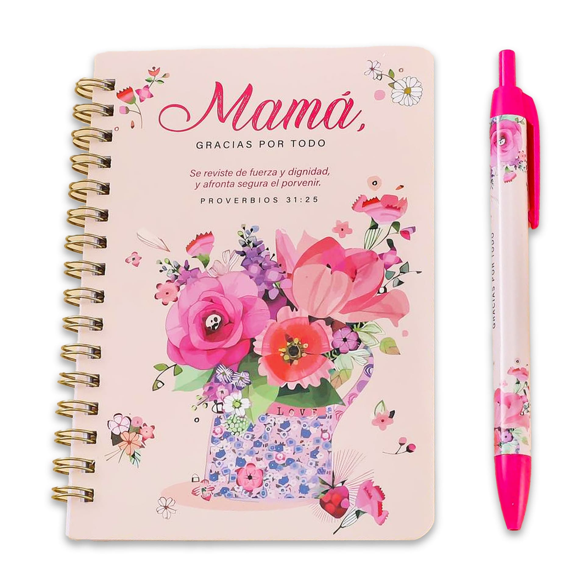 Pack de Libreta con lapicero: Mamá