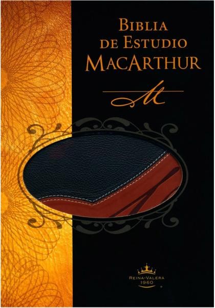Biblia De Estudio MacArthur RVR 1960, Piel Italiana Con Índice
