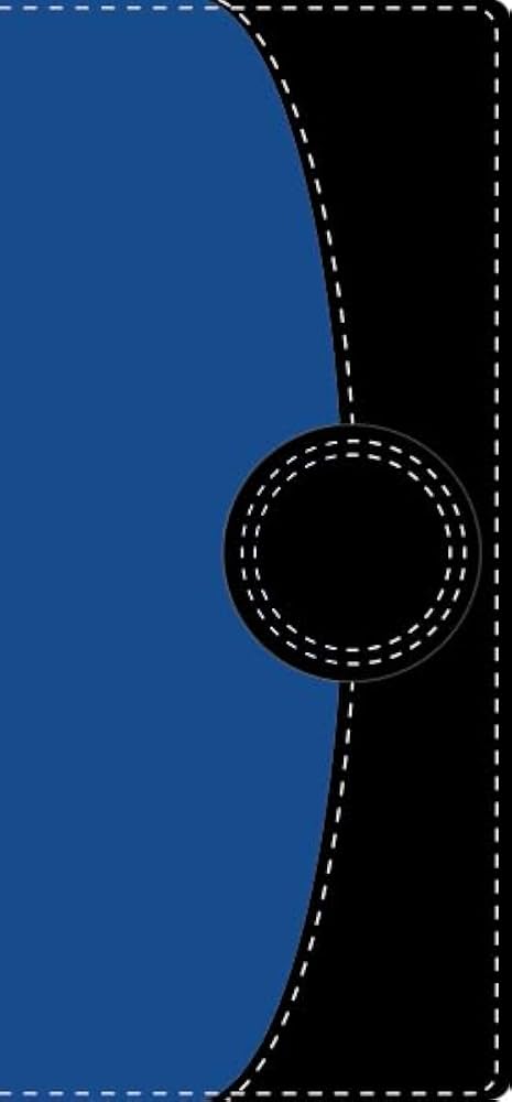 Biblia NVI Contorno Fino | Piel Azul-Negro