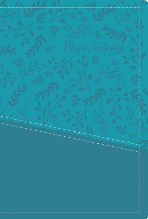 Biblia Devocional Mujer Verdadera NBLA | Piel Aqua