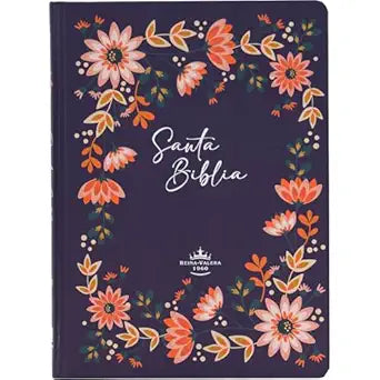 Biblia Fuente de Bendicion RV1960, Tapa Dura Floreada