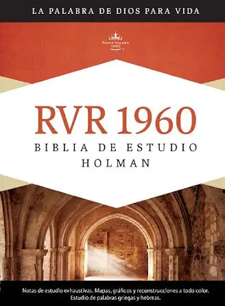 Biblia de Estudio Holman, RVR 1960, Tapa Dura Con Indice