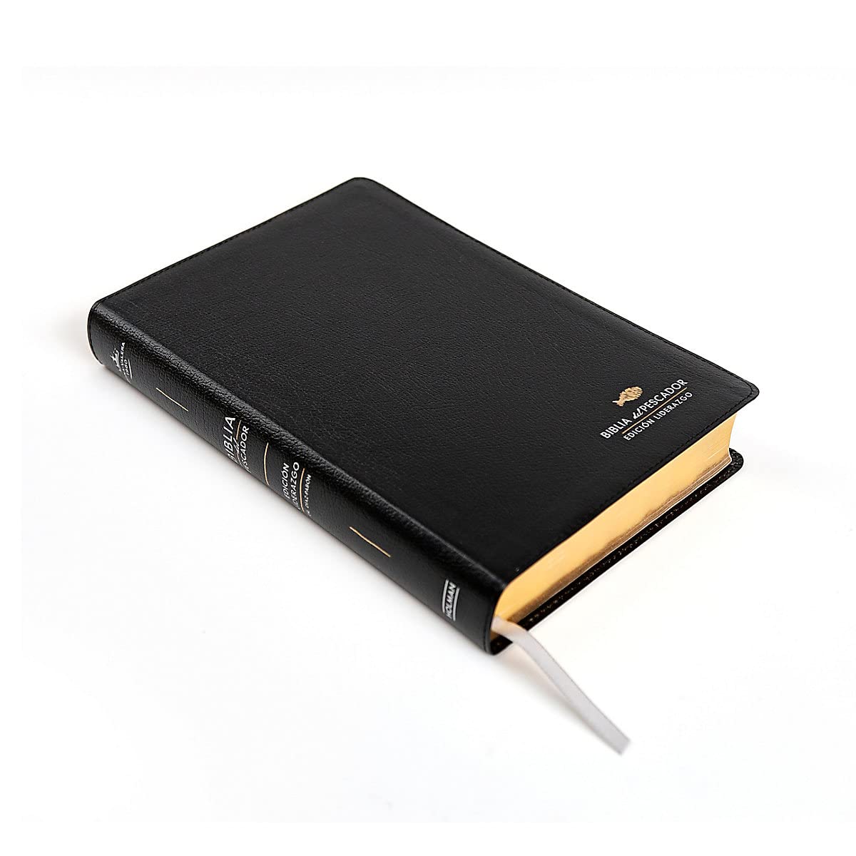 Biblia del Pescador: Edición liderazgo, RVR 1960 Símil Piel Negro
