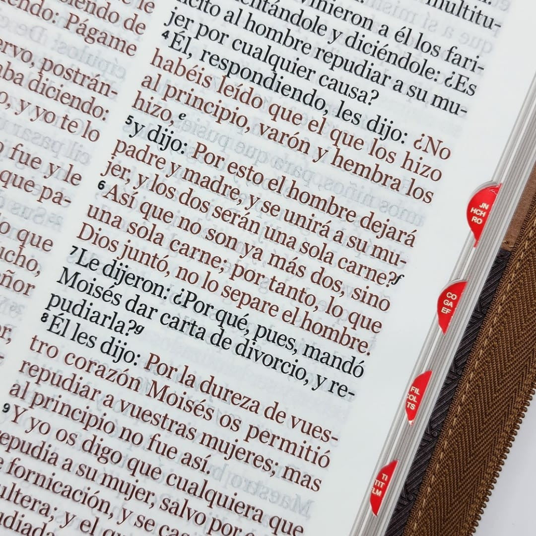 Biblia Letra Supergigante 19 Puntos,Zipper,RVR60 | Imitacion Piel Cafe-Cafe Con Indice