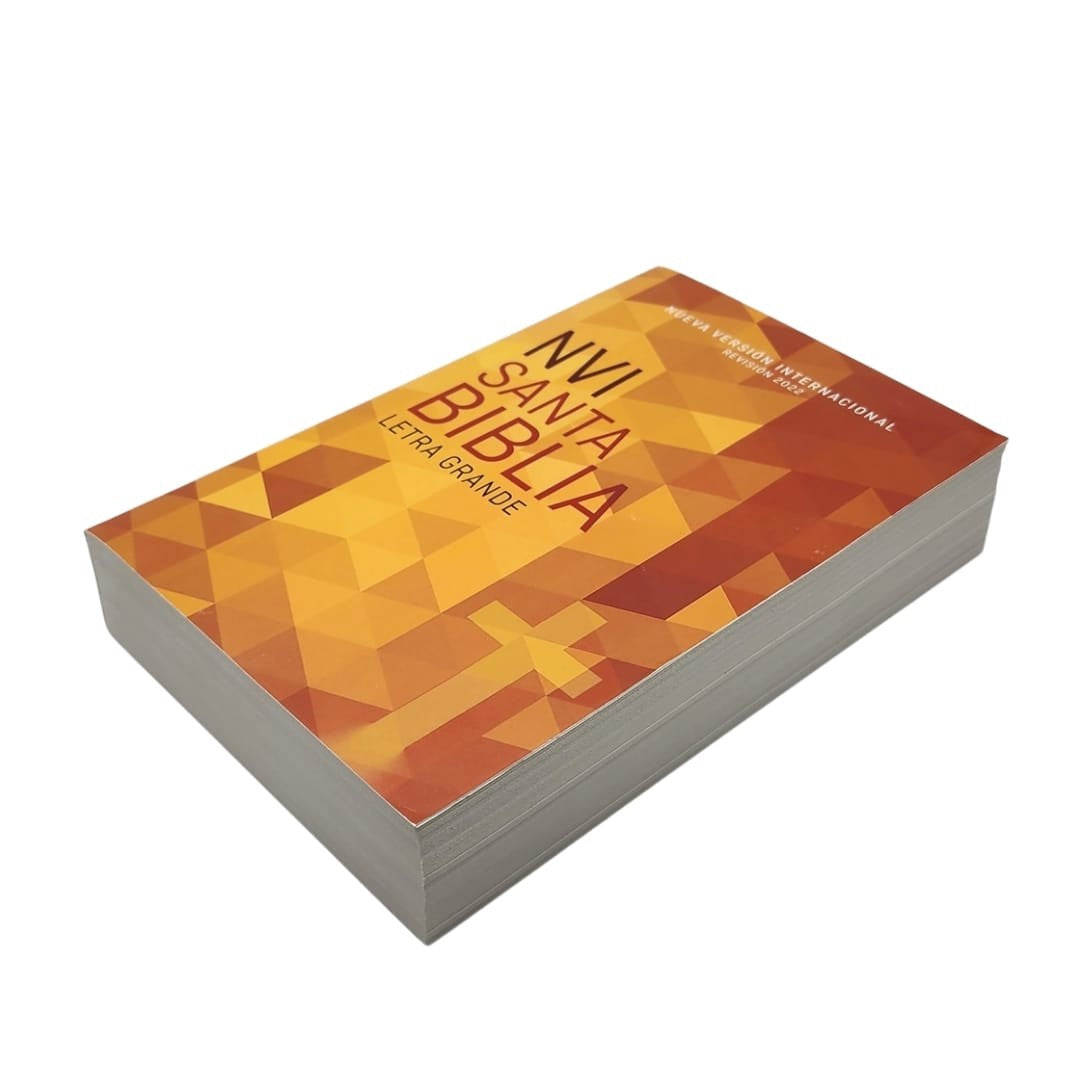 Biblia, Revisión 2022, NVI Edición economica, Letra grande, , Tapa rustica