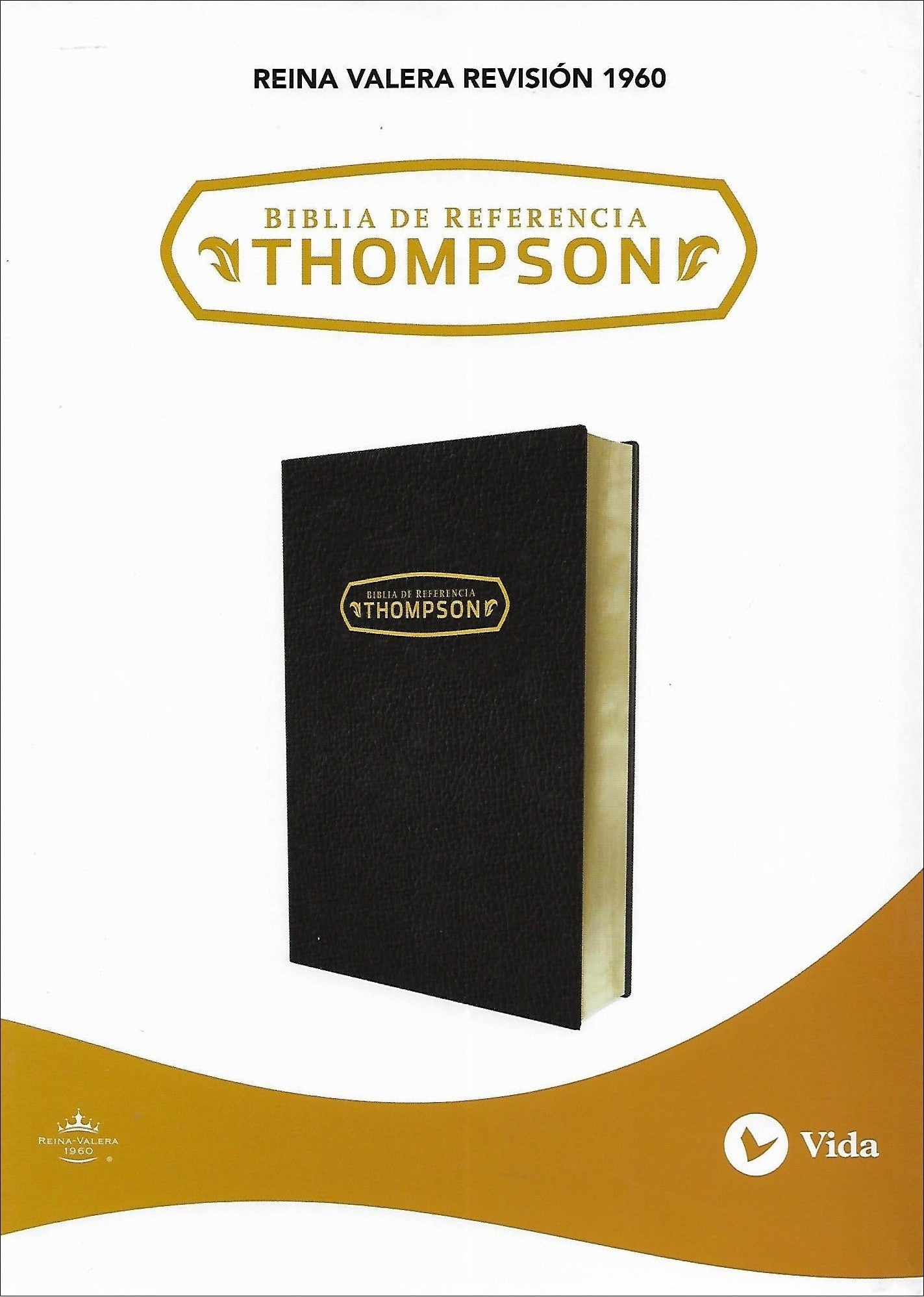Biblia de referencia thompson RVR 1960, Piel Fabricada Negro