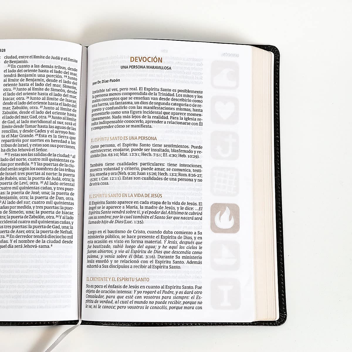 Biblia del Pescador: Edición liderazgo, RVR 1960 Símil Piel Negro