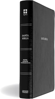 Biblia NVI Letra Super Gigante , Piel Fabricada Negro