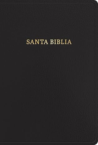 Biblia letra super gigante, RV1960, Imitacion Piel Negro con Indice