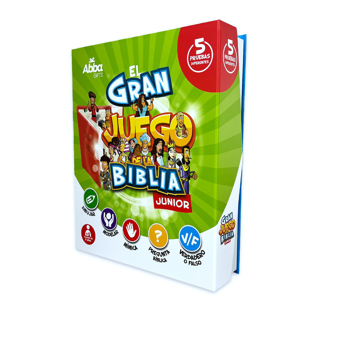 El Gran Juego de la Biblia Junior: El juego mas divertido para que los niños aprendan de la Biblia