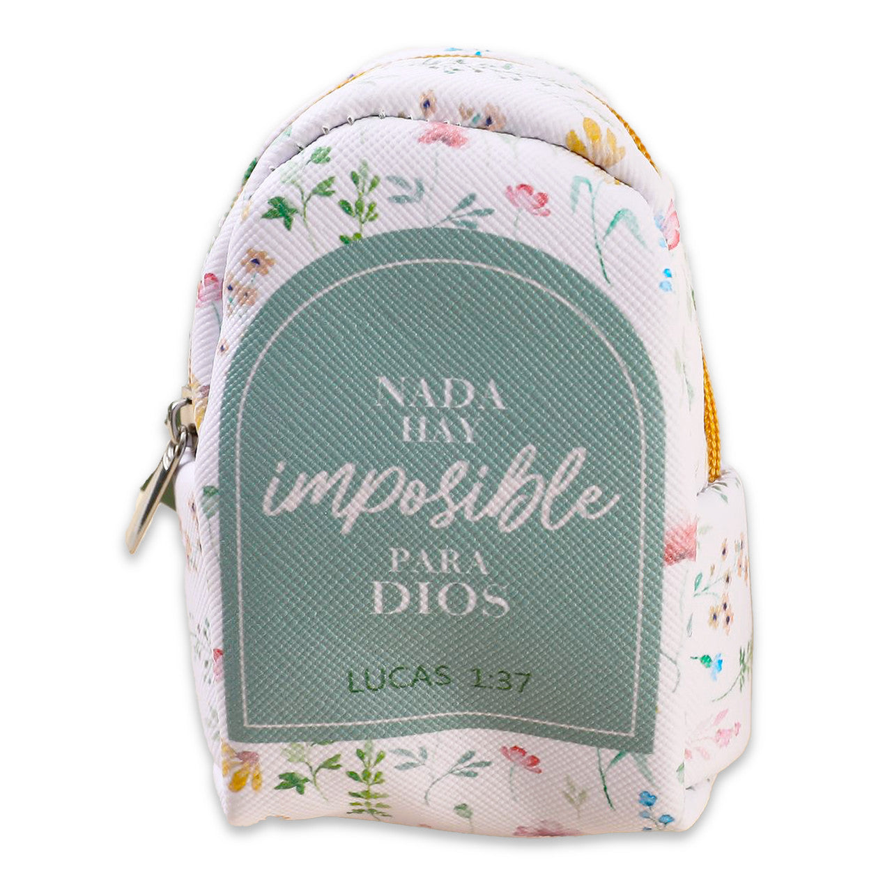 Llavero mochila Nada es imposible para Dios Lucas 1:37