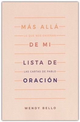Mas alla de mi lista de oracion