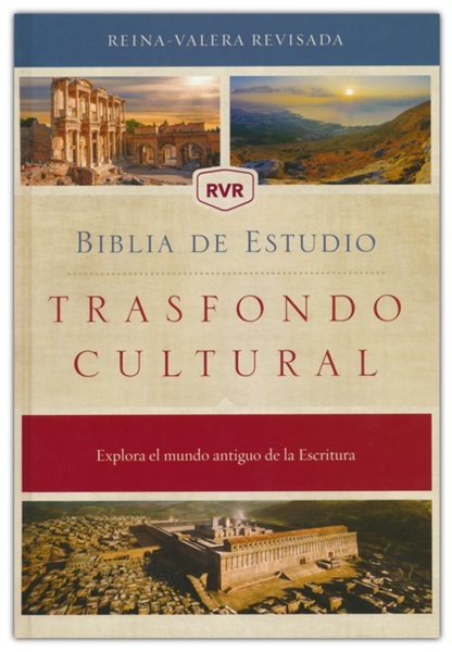 Biblia de estudio trasfondo cultural RVR (El contexto lo cambia todo), Interior a color, Comfort Print