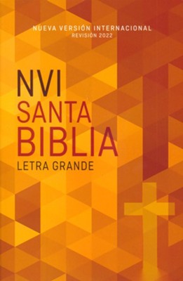 Biblia, Revisión 2022, NVI Edición economica, Letra grande, , Tapa rustica