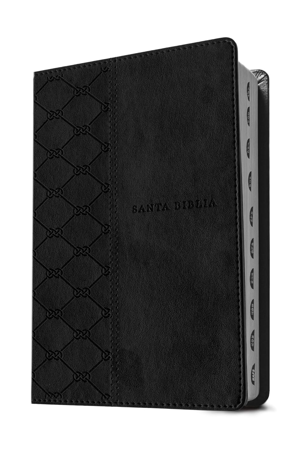 Biblia manual NTV, letra grande con Filament ,SentiPiel, Negro, Índice, Letra Roja