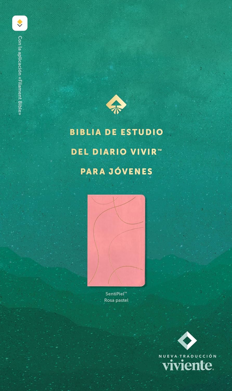 Biblia de estudio del diario vivir para jovenes NTV- | Simil Piel Rosa