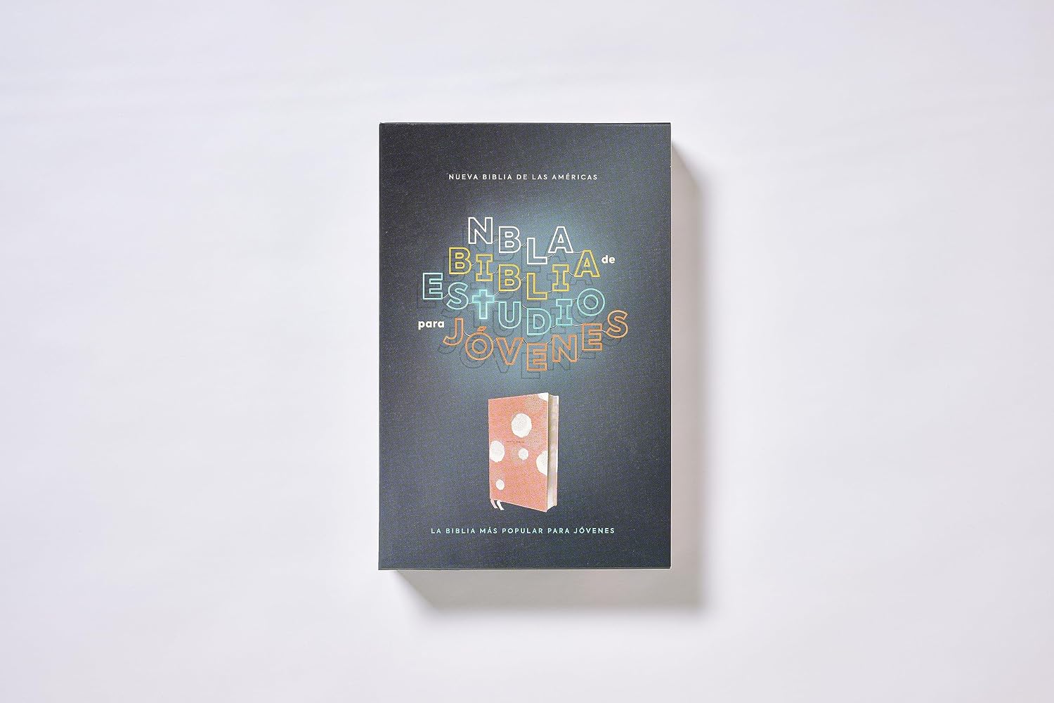Biblia de Estudio para Jovenes NBLA, Imitacion Piel, Color durazno