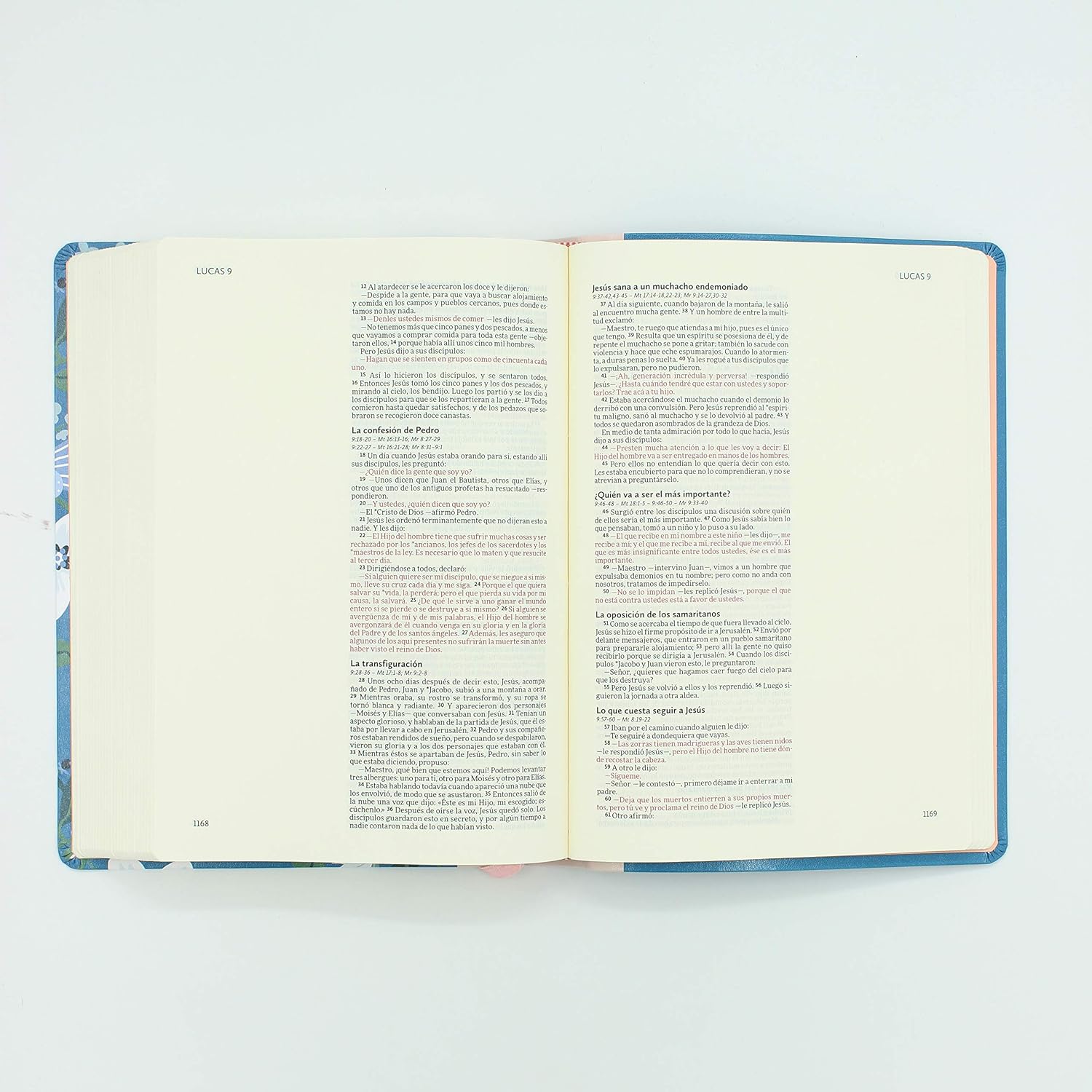 Biblia NVI, Ilustra tu fe, Piel especial, Azul
