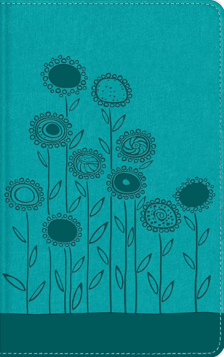 NBLA, Biblia Visual de Estudio para niños, Interior a cuatro colores, Leathersoft, Turquesa, Comfort Print