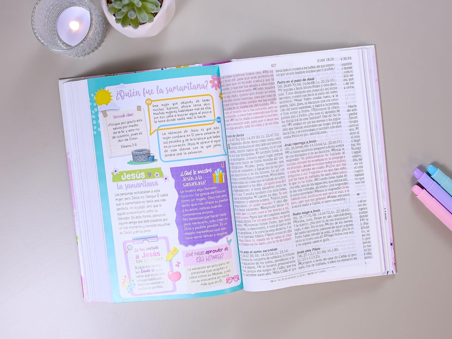 Biblia de Promesas para Niñas NTV – Historias Bíblicas, Tapa Dura,