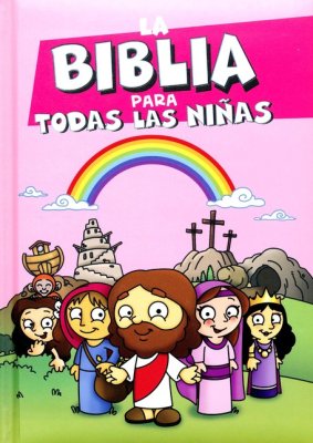 Biblia para todos los niñas, Rosa  Tapa Dura