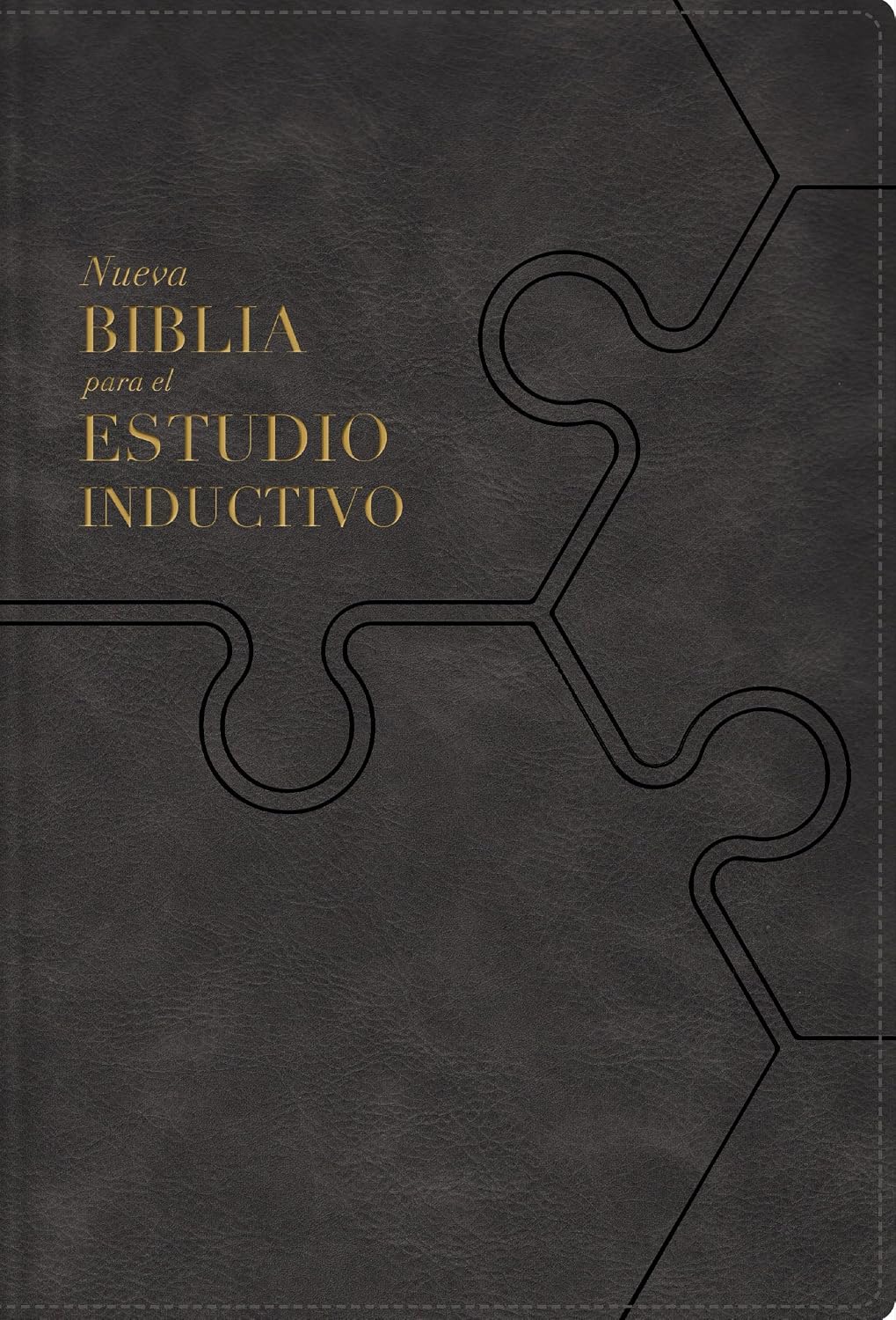 Nueva Biblia para el estudio inductivo NBLA  | Imitacion Piel Gris