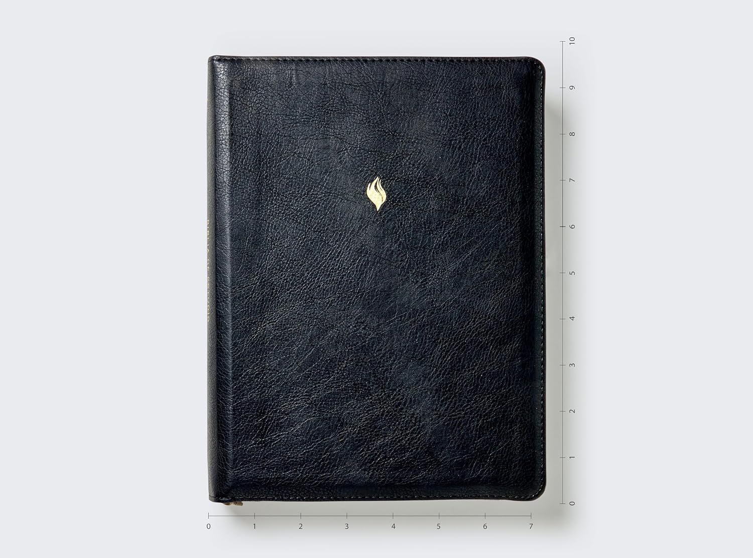 Biblia de estudio Vida Plena, RVR 1960, Edicion clasica, Piel Fabricada Negro co