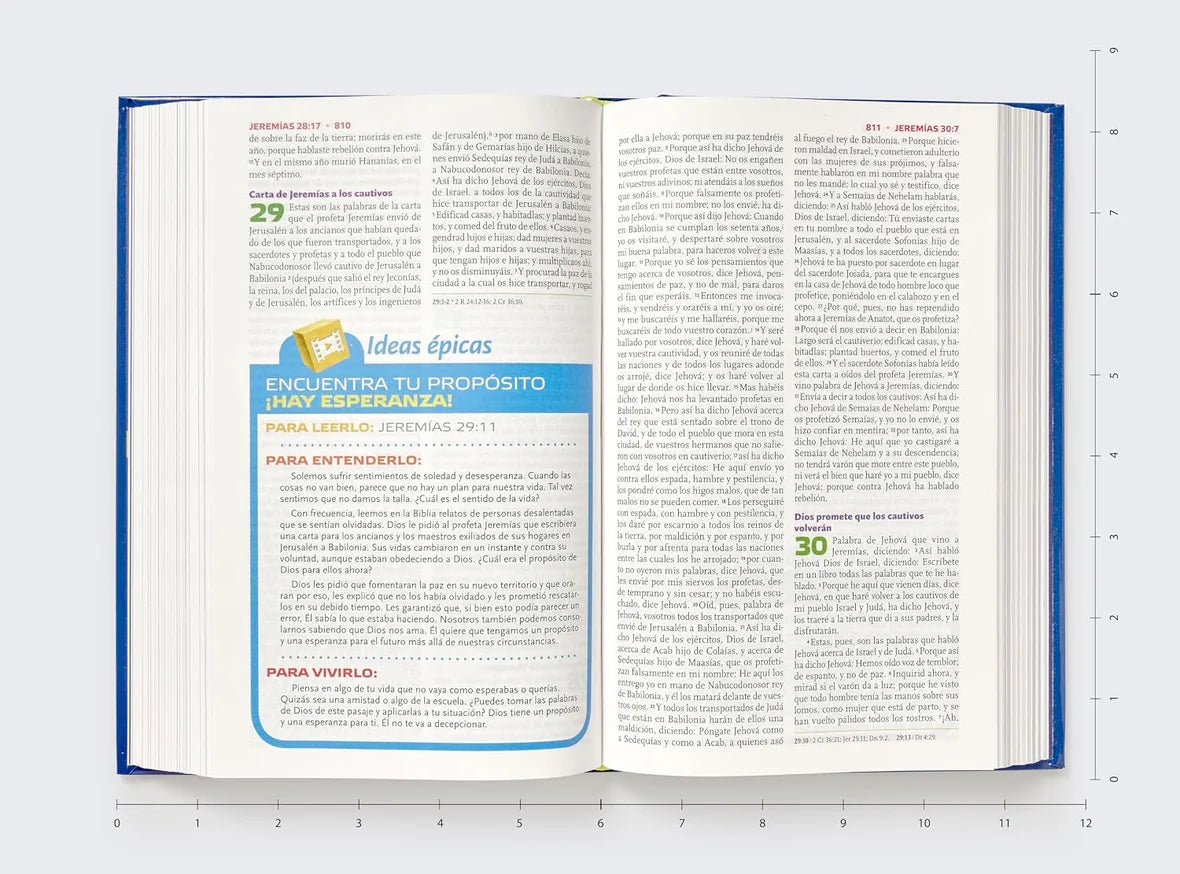 Biblia de estudio para niños RVR60, Tapa Dura
