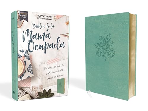Biblia de la Mamá Ocupada, NVI ,Leathersoft, Turquesa, Comfort Print