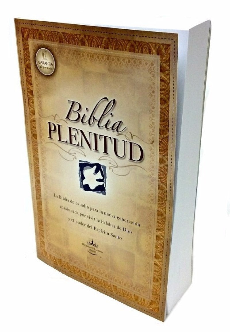 Biblia Plenitud Tamaño Manual RVR 1960, Tapa Flexible