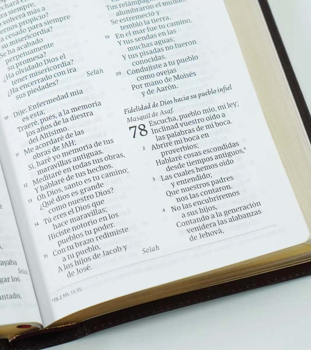 Biblia del ministro RVR60, Edicion ampliada, Piel Fabricada Caoba