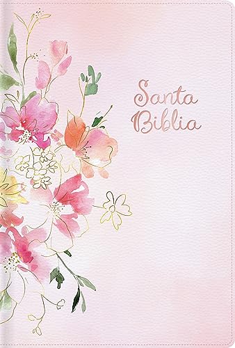 Biblia Letra Grande Tamano Manual 12 Pts, RVR60, Simil Piel Rosa
