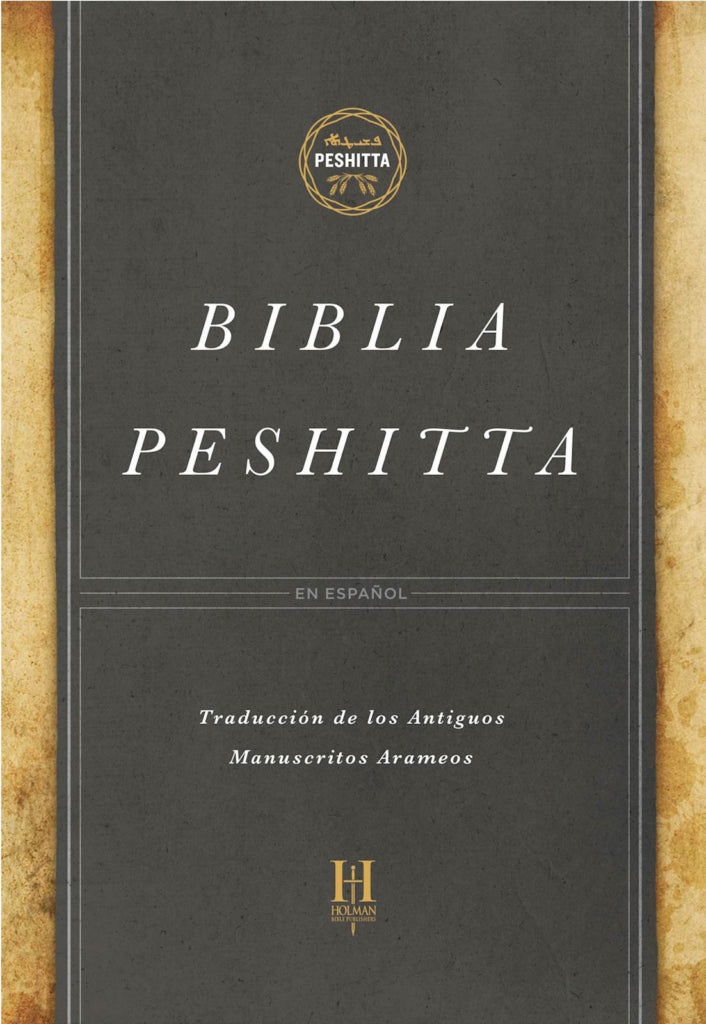 Biblia Peshitta, Imitacion Piel Negro Con Indice