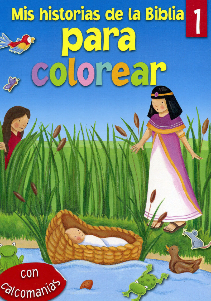 Mis historias de la Biblia para colorear - 1