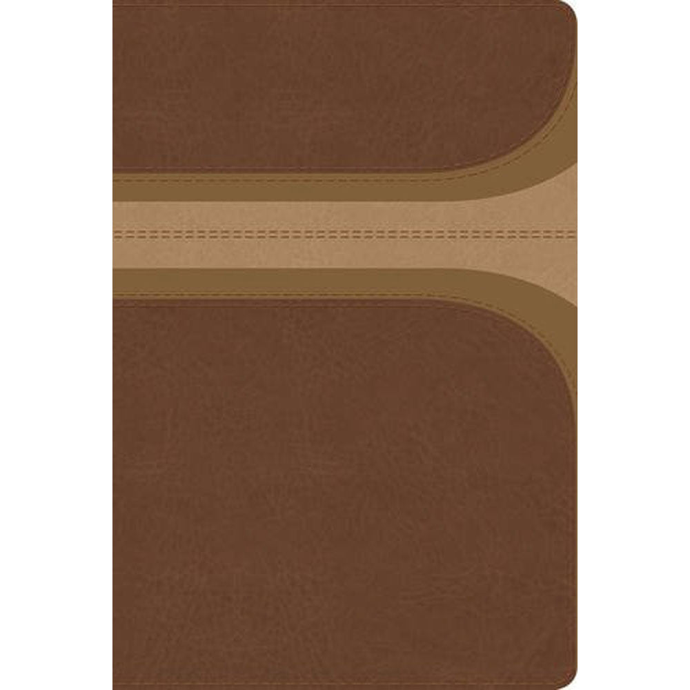 Biblia De Estudio Arco Iris, RVR 1960, Símil Piel Canela-Damasco Con Índice