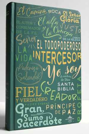 Biblia Letra Grande Tamaño Manual, RVR60, Tapa Dura Con Nombres De Dios