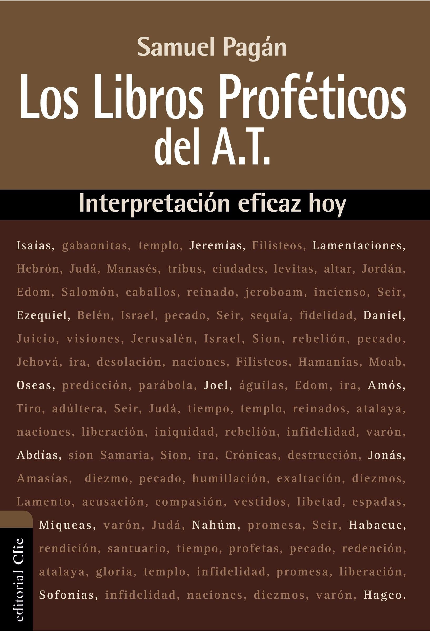 Libros profeticos del Antiguo Testamento