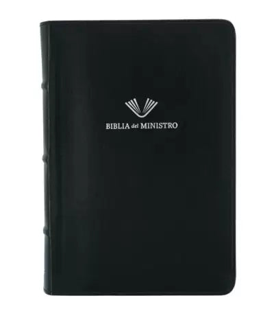 Biblia del ministro, RVR60 Edicion ampliada, Piel Fabricada Negro