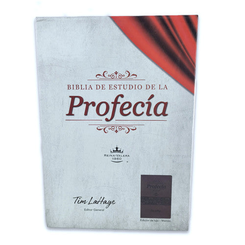 Biblia de estudio de la Profecia, Imitacion Piel Marron