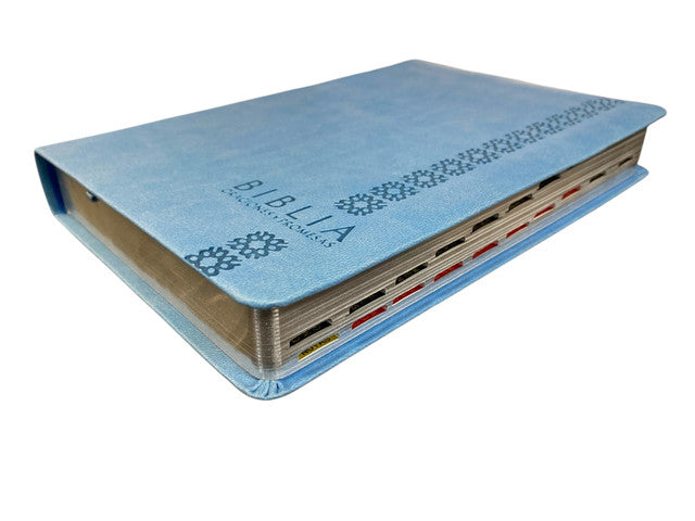 Biblia RVC Oraciones Y Promesas | Azul Cobalto Con Indice
