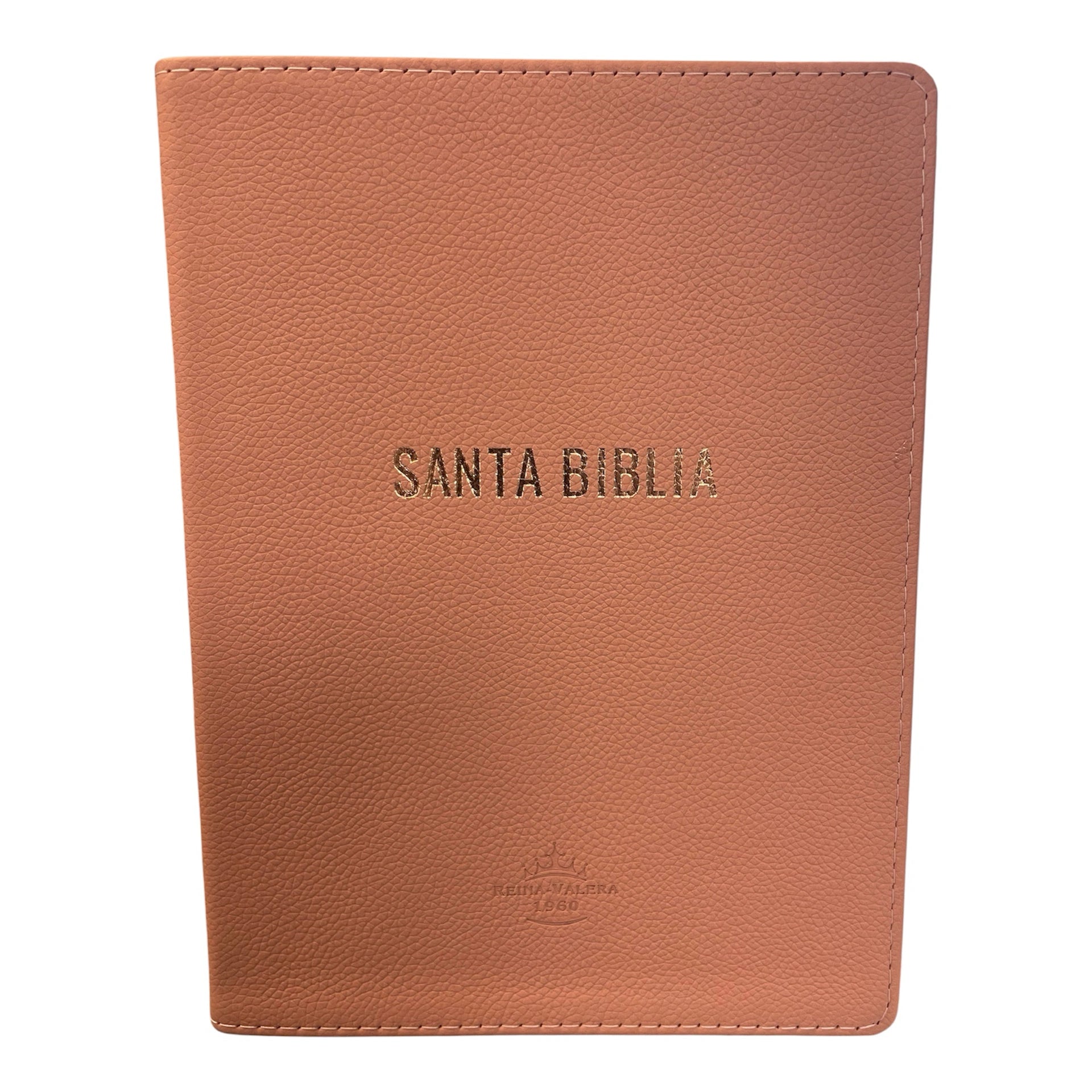 Biblia ultrafina Fuente de Bendicion, Imitacion Piel Durazno