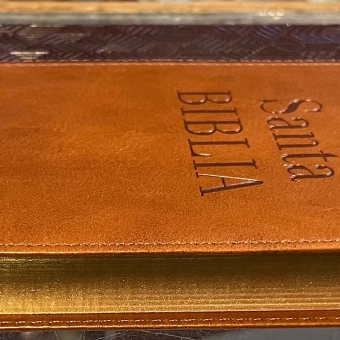 Biblia Ultrafina RVR 2020, Simil Piel Cafe