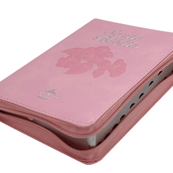 Biblia Fuente de Bendiciones, RVR 1960 Tamaño Portatil con Cierre e Indice