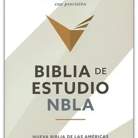 Biblia de Estudio NBLA, Interior a Dos Colores, Simil Piel Gris