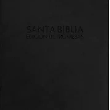 Biblia de promesas compacta RVR 1960, Símil Piel Negro Con Índice